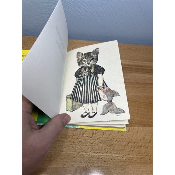 CATS & OTHER CREATURES By Yuko Higuchi Hardcover Book Artwork Color Sketches - Picture 9 of 16